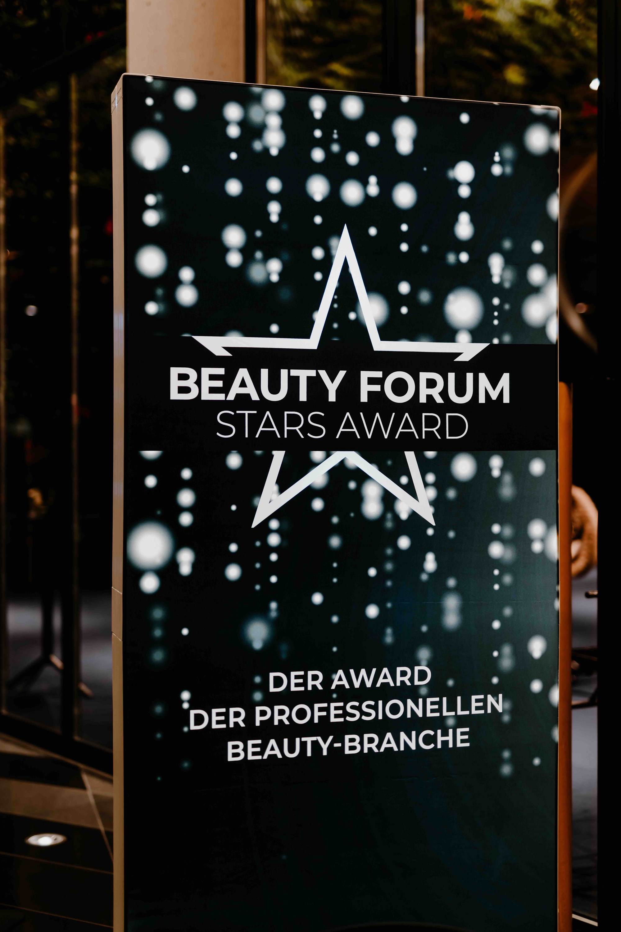 Preisverleihung Beauty Forum Star Award 2025 – 2. Platz in der Kategorie Ausbildung