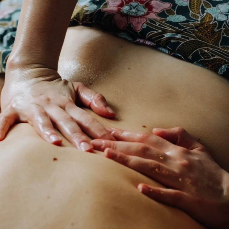 Anti-Stress-Massage im Training